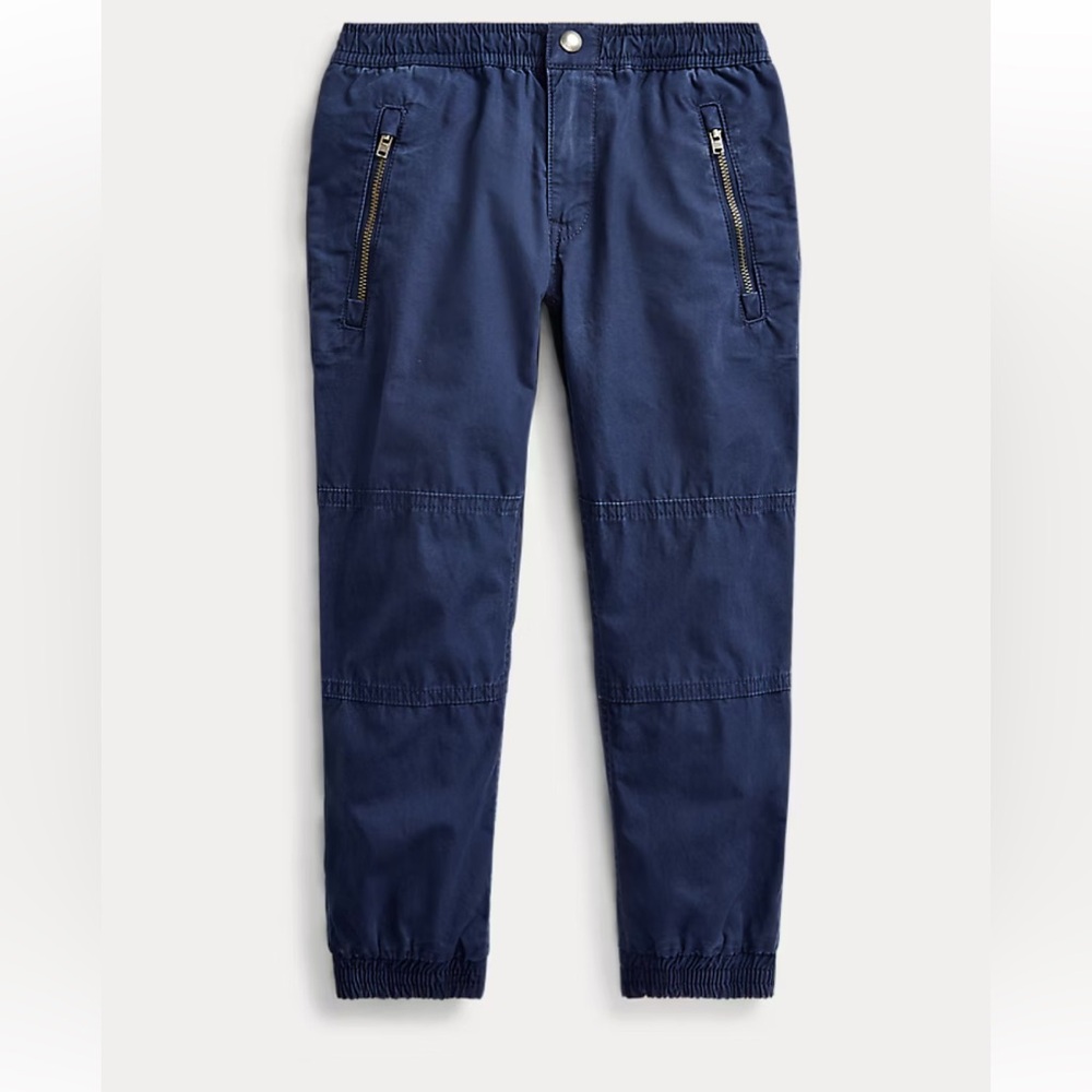 Polo Ralph Lauren Authenticated Cotton Poplin Jogger Pants | Boys size 5 | EUC